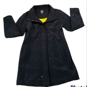 Title Nine Insulated Gray Parka Wind Resistant Jacket Coat Medium